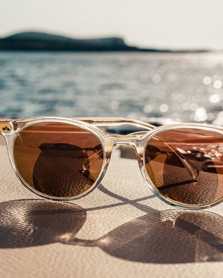 Oversized Cat-Eye Sunglasses, view 1