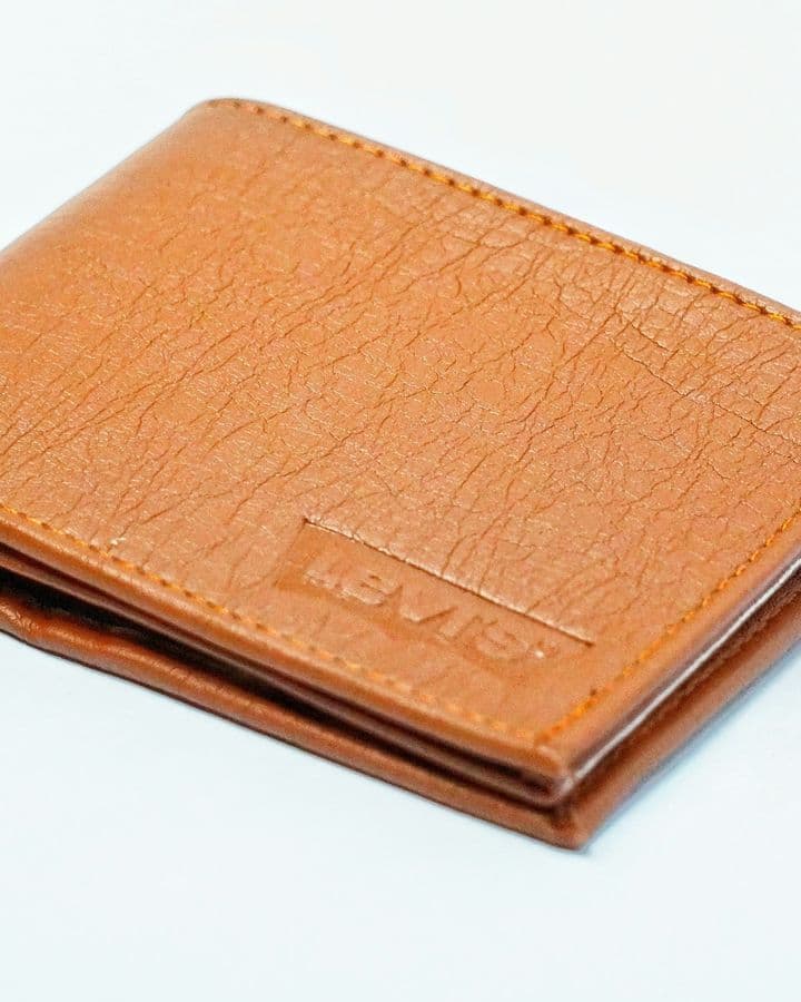 Bifold Wallet in Vegetable-Tanned Leather, view 1